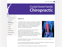 Tablet Screenshot of crystalstreetchiro.com